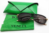 Bottega Veneta Knot Aviator Sunglasses Bv1418s Eb0726wxzde