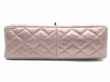 Chanel Quilted Aged Calskin Reissue 2.55 Double Flap Purple Handbag Aa0926orzxsa