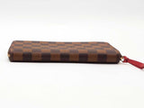 Louis Vuitton Clémence Wallet Damier Ebene Aa0826orzsa