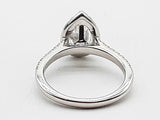 1.35 Cttw Lab Grown Diamonds 14k White Gold 4.7g Ring Size 8 Do0626pcxde