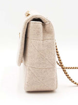 Yves Saint Laurent Jamie Chain Shoulder Bag In Quilted Jersey Fw0625exzdu