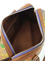 Coach Rowan Limited Edition Pride Satchel In Rainbow Signature Coated Canvas Fw0826lcrdu