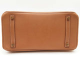 Hermes Birkin 30 Gold Brown Epsom Gold Hardware Handbag Do1225lprxzde