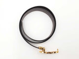 Salvatore Ferragamo 25mm Saffiano Leather Belt & Gancini Buckle Fw0426lxzdu