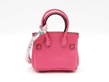 Mini Exquisite Bag Charm In Fucshia Fw0825idu