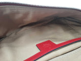 Mcm Fursten Candy Red Visetos Coated Canvas Belt Bag Do0925crde