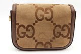 Gucci Horsebit 1955 Jumbo Gg Monogram Canvas Crossbody Bag Eb0926oxzde