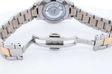 Christian Dior Viii Montaigne Mop 33mm Automatic Gold & Steel Watch Eb0226cxzde