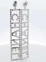 Chanel Strass Logo Drop Earrings 21.5 Grams Eb0826orxdu