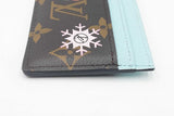 Louis Vuitton Monogram Christmas Animation Snow Show Card Holder Eb0626lrxdu