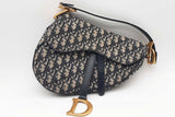 Christian Dior Oblique Jacquard Saddle Bag Eb0826loxzde