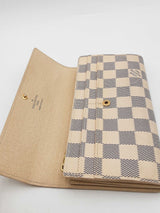 Louis Vuitton Damier Azur Sarah Wallet Eb0926lrrsa