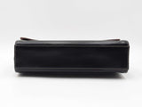 Loewe Velazquez Top Handle Bag In Brown & Black Leather Fw09262zxdu