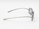 Bottega Veneta  Knot Sunglasses In Transparent Acetate & Grey Lenses Fw0826lxzdu