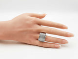 3.78cttw Princess Cut Diamond Ring In 14k White Gold 16.7g Size 9.5 Eb0526lixzdu