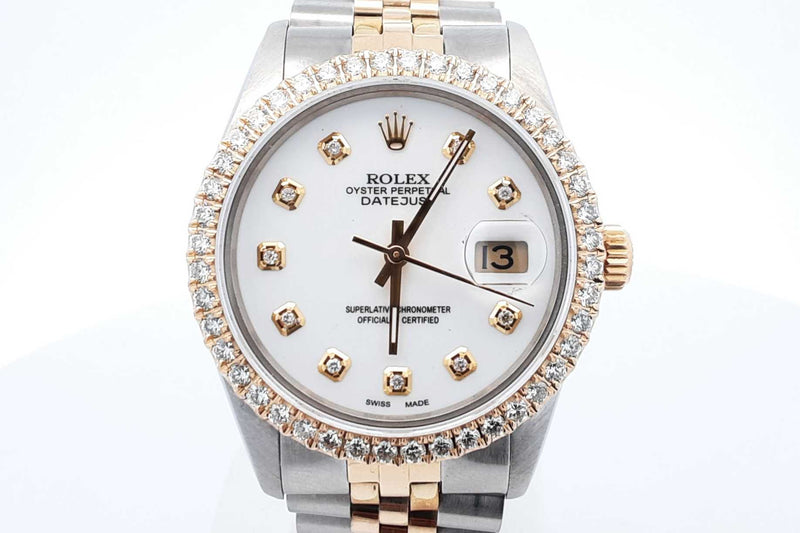 Rolex Oyster Perpetual Datejust 36mm Stainless Steel Watch Eb1024orxzdu