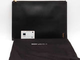 Yves Saint Laurent Leather Document Holder Black Aa0926orzsa