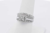 0.46cttw Diamond Wedding Set In 10k White Gold 4.4 Grams Size 7 Eb0226oorsa