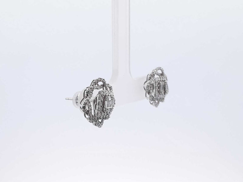 0.50 Cttw Diamond & 18k Gold Convertible Earrings & Jackets 2.7 Gram Fw0925orxdu