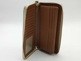 Michael Kors Zipper Wallet White Aa0626pzsa