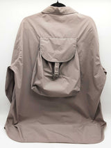 Louis Vuitton Gray Zip Up Technical Shirt Jacket Size Italian Xxl Do1025prxde