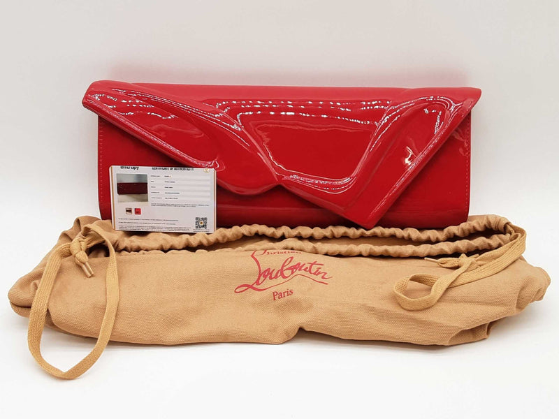Christian Louboutin So Kate Baguette Red Clutch Sd0725ozxde