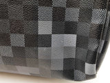Louis Vuitton Keepall Bandoulière 50 In Damier Graphite Pixel Coated Canvas Fw0726ecrdu