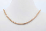 14k Yellow Gold Snake Chain Necklace 7.7 Grams 16 Inch Eb1225orxde