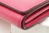 Alexander Mcqueen Fuschia Leather Wallet On Chain Eb0926lorde