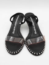 Alexander Wang Nova Studded Slingback Heels Size 37.5 Eb0426crde