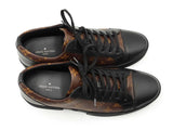Louis Vuitton Match Up Sneakers In Monogram Coated Canvas Size 7.5 Fw0326lcrdu