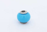 Pandora Blue Glass Bead Charm 3.8 Grams Eb0824rsa