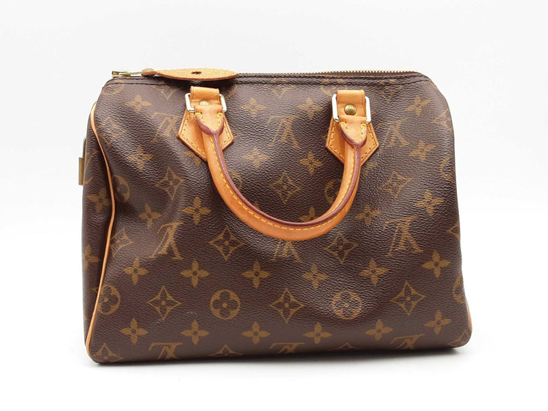 Louis Vuitton Speedy 25 Monogram Canvas Handbag Sd0325wzxsa