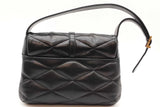 Yves Saint Laurent Le 57 Diamond Quilted Black Leather Shoulder Bag Eb1026erxde