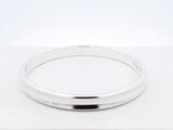 Tiffany & Co. 1837 Bangle Bracelet In Silver 33.8 Grams 7.5 Inch Fw0226lrzdu
