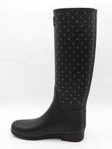 Saint Laurent X Hunter Studded Rain Boots Size 8 Eb0526lxzde