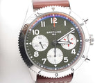 Breitling Classic Avi Chronograph Curtiss Warhawk 42mm Steel Watch Fw1125wxzxdu