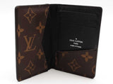 Louis Vuitton Monogram Pocket Organizer Brown Wallet Aa0726lorsa