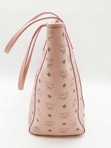 Mcm Toni Visetos Powder Pink Shopper Tote Bag Sd1025lrzde