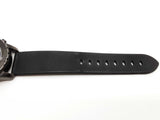 Movado 14.1.36.1219 42 Series 800 Black Steel Rubber Band Watch Do0325wxzde