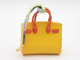 Yellow Orange Boutique Mini Bag Charm Do0725ede