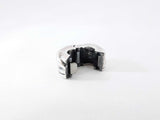 Pandora Braided Clip Charm In Sterling Silver Silver 2.7 Grams Fw0926rdu
