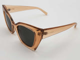 Yves Saint Laurent Ysl Sl552006 Pink Gold Frames Gray Lens Sunglasses Do626oixde