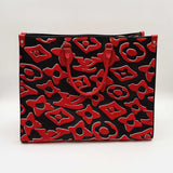 Louis Vuitton Tufted Monogram Urs Fischer Onthego Tote Bag Sd0625lcrzde