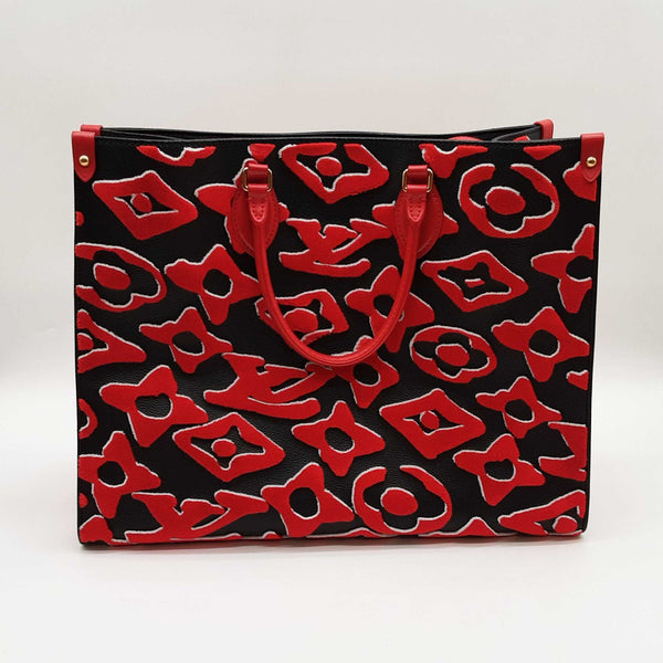 Louis Vuitton Tufted Monogram Urs Fischer Onthego Tote Bag Sd0625lcrzde