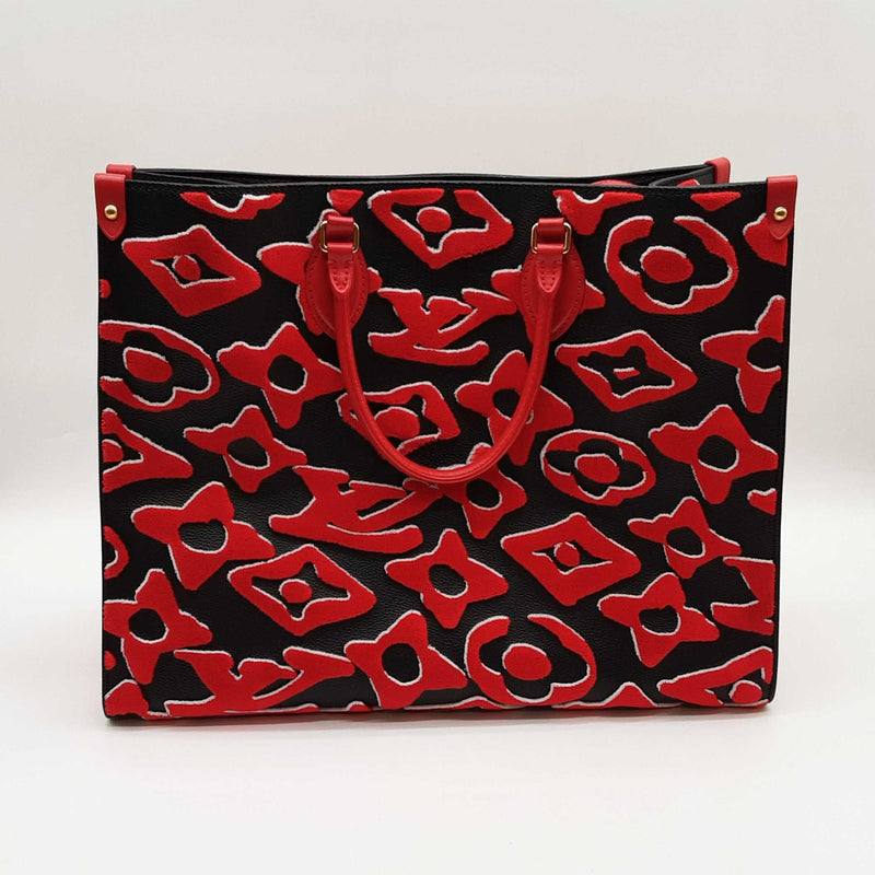 Louis Vuitton Tufted Monogram Urs Fischer Onthego Tote Bag Sd0625lcrzde