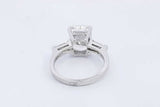 4.86ctw Lab Grown Diamond Ring In 14k White Gold 4.96 Grams Size 7 Eb0225lrrxsa