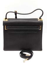 Valentino My Rockstud Black Leather Top Handle Bag Eb0726cxzdu