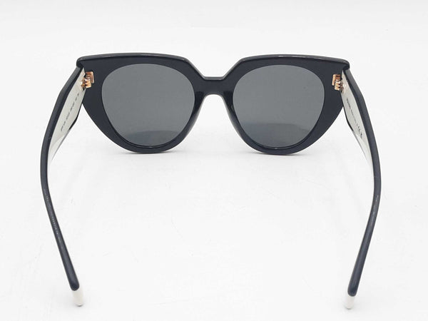 Prada Pr 14ws Sunglasses Black Cat Eye Frames Sd0825lrzsa