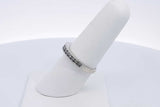 Approx. 0.42ctw Diamond Ring In 10k White Gold 2.4 Grams Size 7 Eb1124crsa